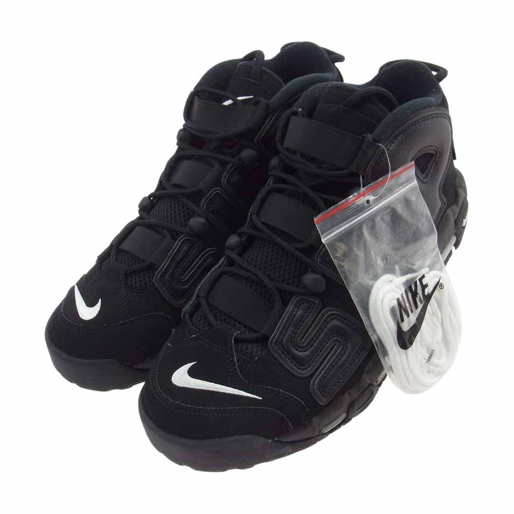 Supreme シュプリーム 17SS 902290-001 NIKE AIR MORE UPTEMPO ナイキ エア モアアップテンポ ブラック系 28.5cm【中古】
