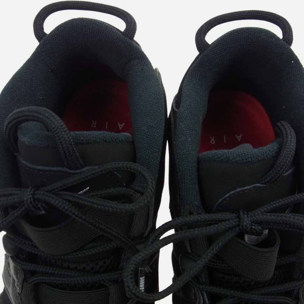 Supreme シュプリーム 17SS 902290-001 NIKE AIR MORE UPTEMPO ナイキ エア モアアップテンポ ブラック系 28.5cm【中古】