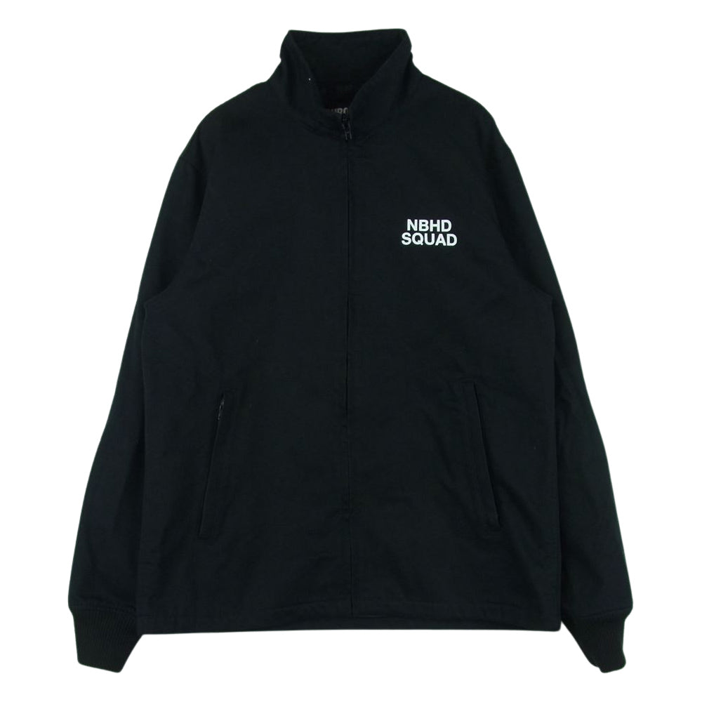 NEIGHBORHOOD ネイバーフッド 181SPNH-JKM03 SQD C-JKT メッセージプリント ジャケット ブラック系 M【中古】