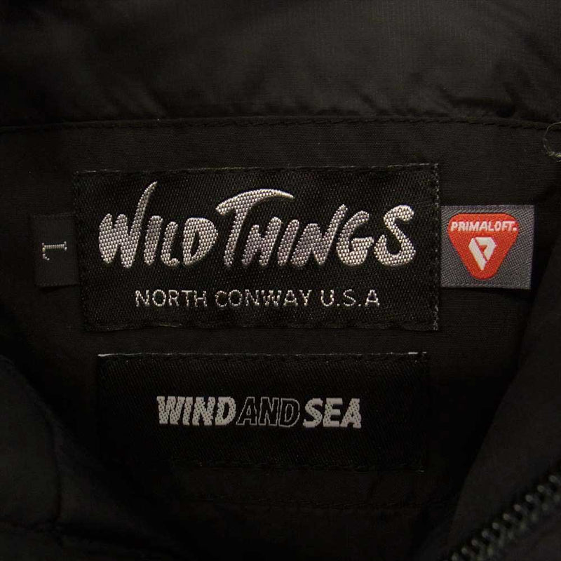 WIND AND SEA ウィンダンシー WILD THINGS WDS Denari Jacket ワイルドシングス デナリ ジャケット ブラック系 L【新古品】【未使用】【中古】