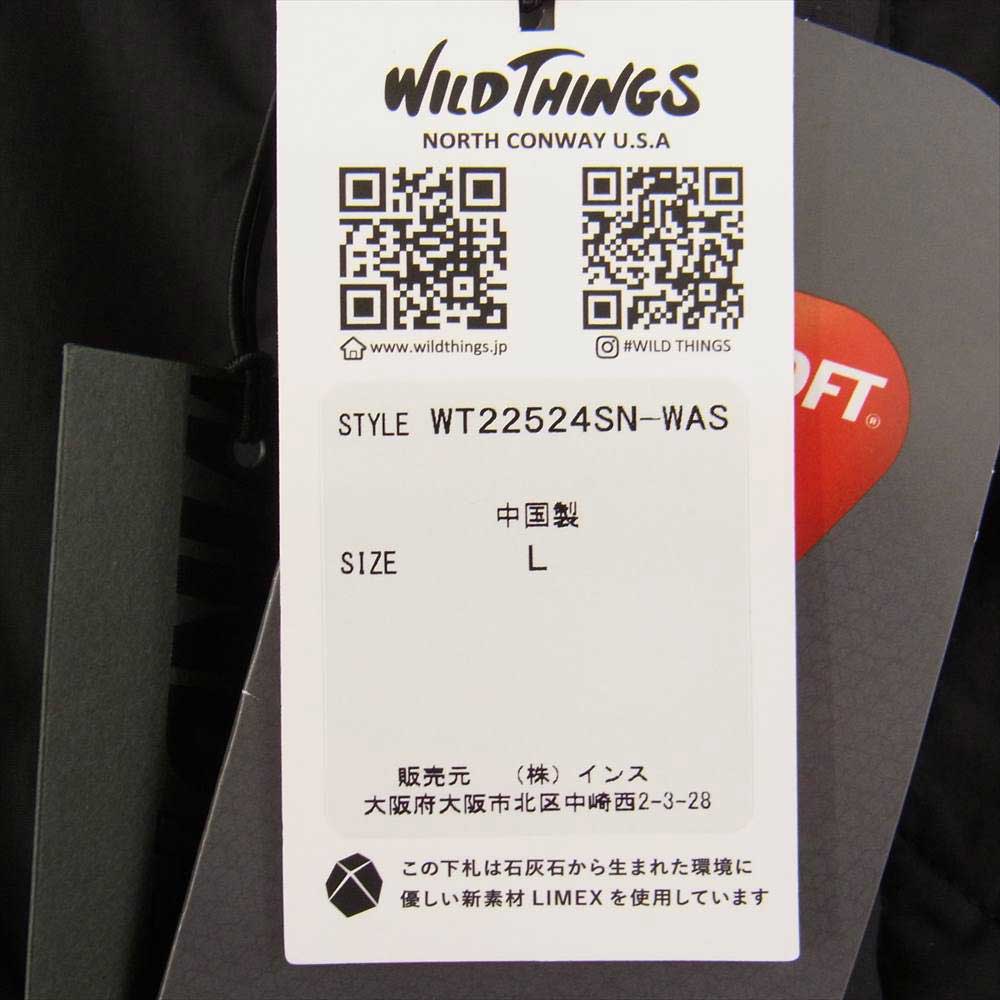 WIND AND SEA ウィンダンシー WILD THINGS WDS Denari Jacket ワイルドシングス デナリ ジャケット ブラック系 L【新古品】【未使用】【中古】