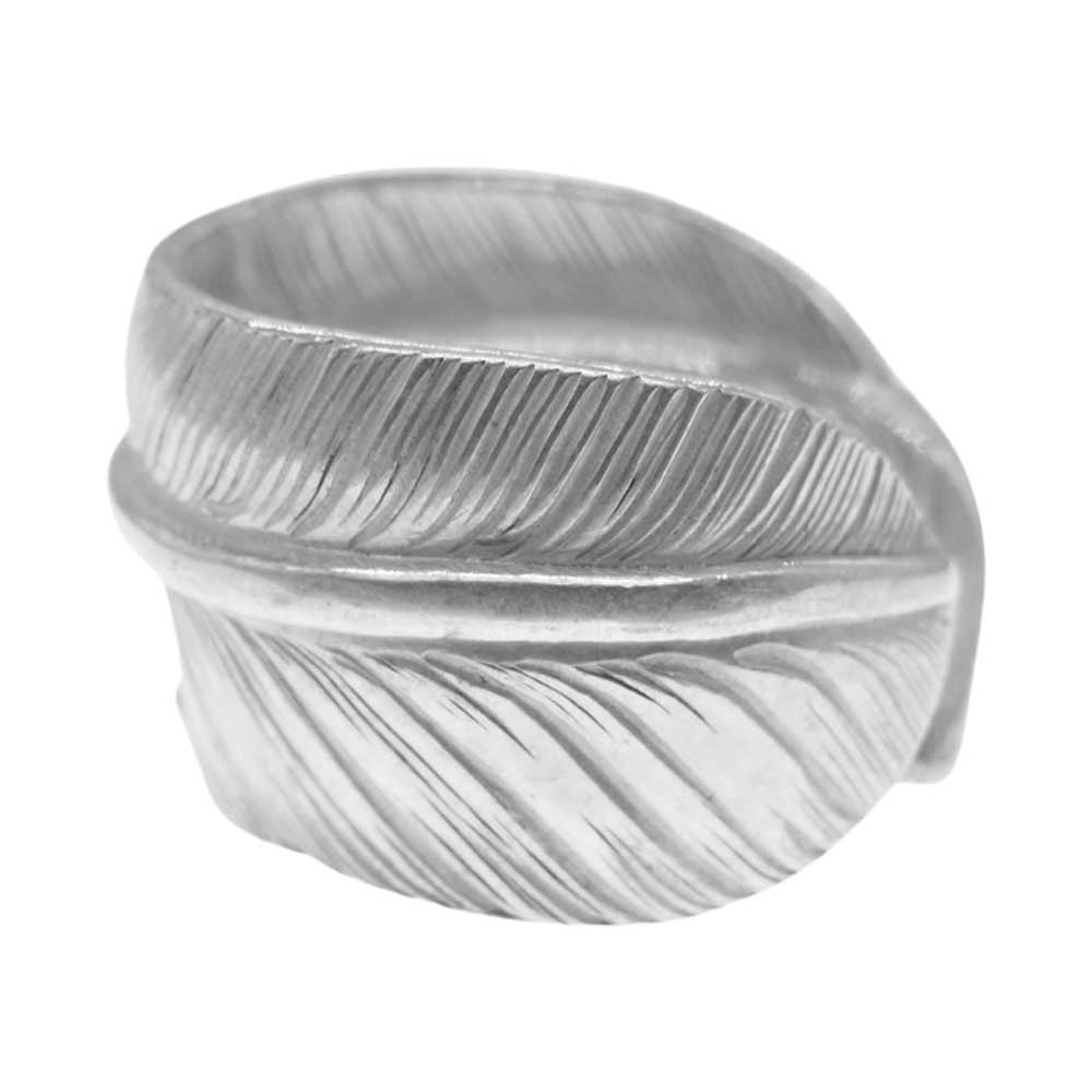 WINGROCK ウィングロック FEATHER RING フェザーリング シルバー系 20号【中古】