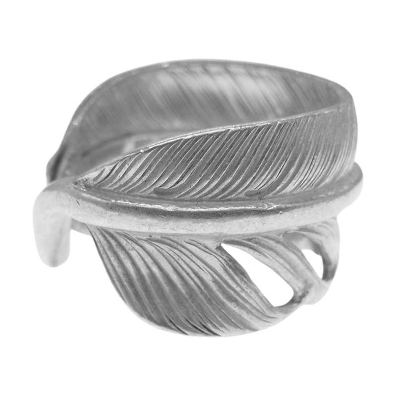 WINGROCK ウィングロック FEATHER RING フェザーリング シルバー系 20号【中古】