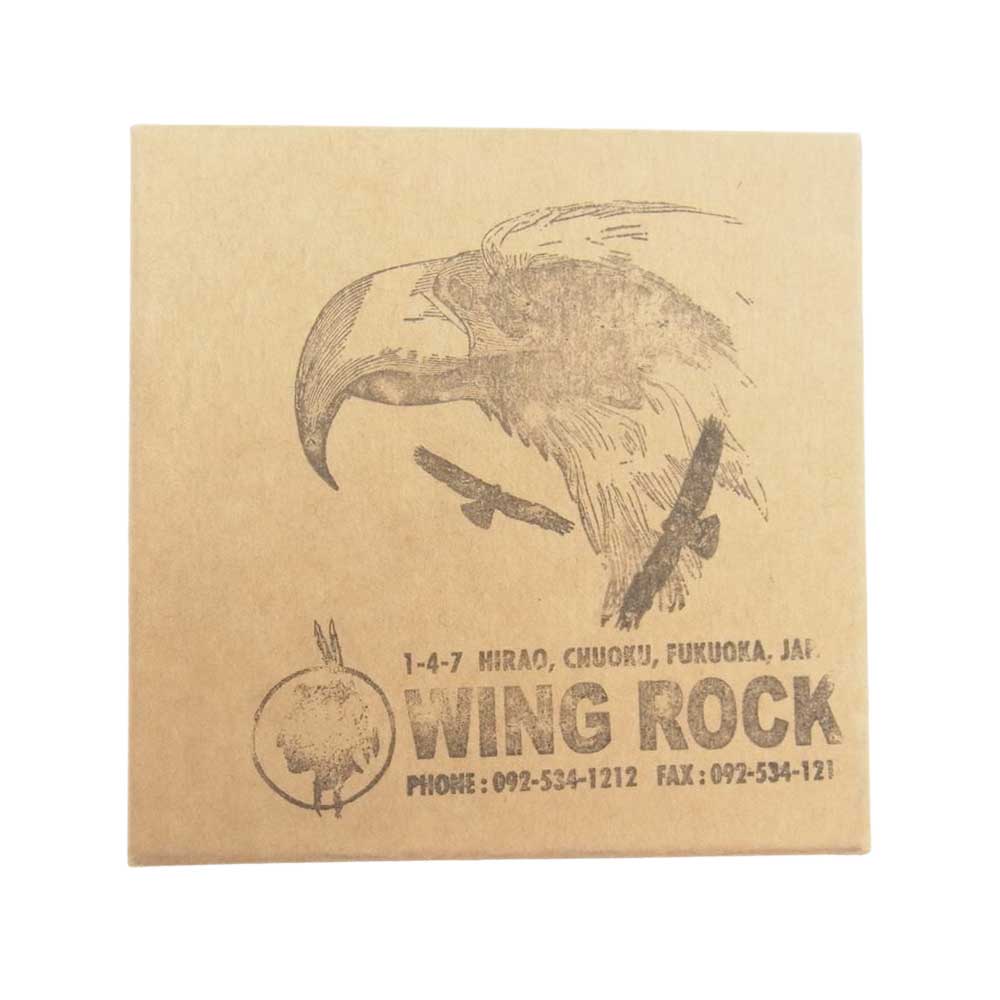 WINGROCK ウィングロック 全金 18K ホイール フェザー ペンダント
