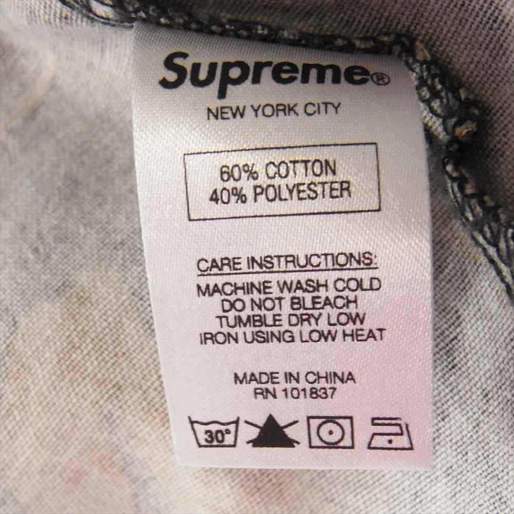 Supreme シュプリーム 17AW Realtree Camo Flannel Shirt リアルツリーカモ フランネル シャツ ダークグレー系 L【中古】