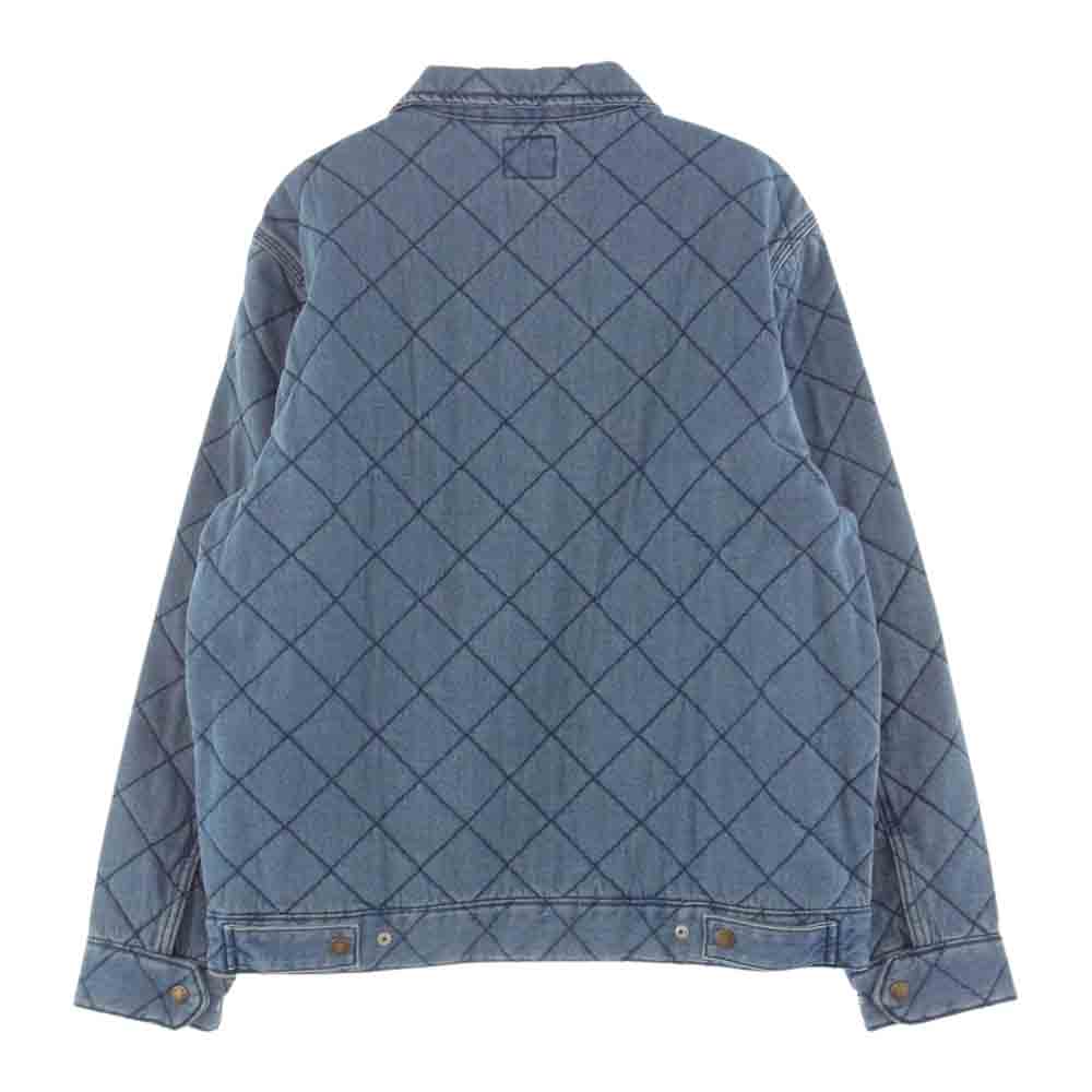 Supreme シュプリーム 21AW Dickies Quilted Work Jacket ディッキーズ キルト ジャケット ブルー系 M【極上美品】【中古】
