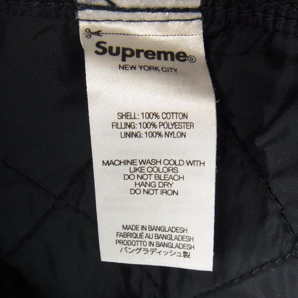 Supreme シュプリーム 21AW Dickies Quilted Work Jacket ディッキーズ キルト ジャケット ブルー系 M【極上美品】【中古】