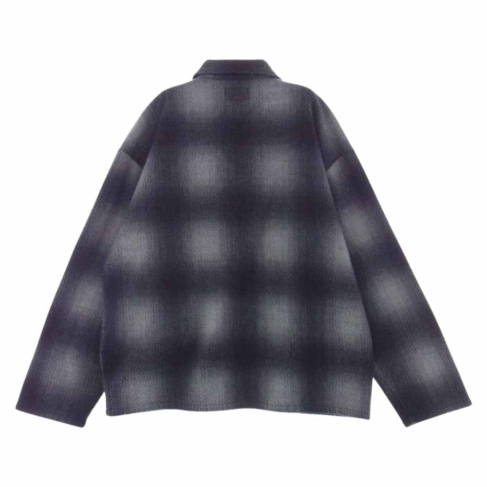 Supreme シュプリーム 20AW Shadow Plaid Fleece Shirt シャドウ プレイド チェック フリース シャツ マルチカラー系 M【中古】