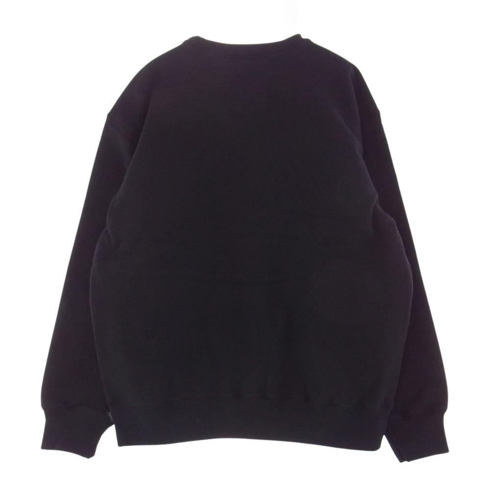 Supreme シュプリーム 21AW WTAPS Crewneck クルーネック スウェット ブラック系 M【極上美品】【中古】