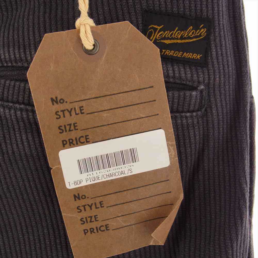 TENDERLOIN テンダーロイン T-BDP PIQUE CHARCOAL ピケ フリスコ ワークパンツ チャコール系【中古】