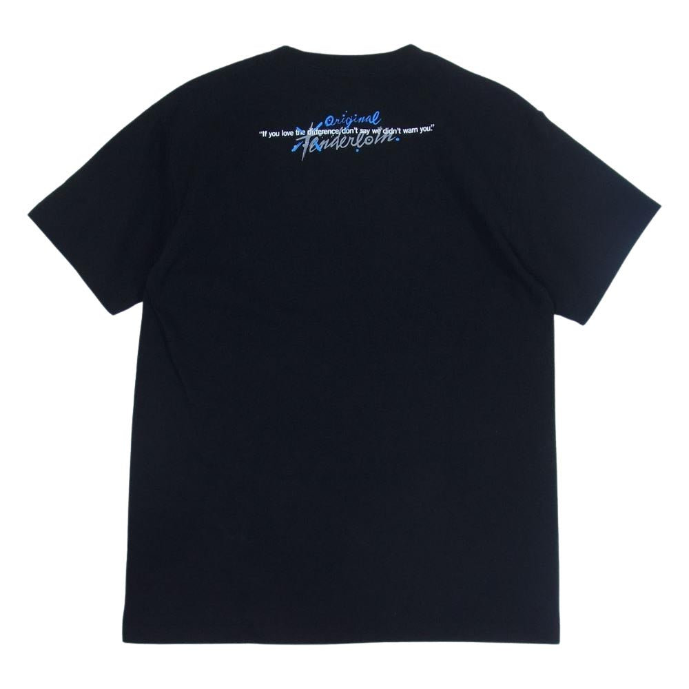 TENDERLOIN テンダーロイン T-TEE NEW.B ロゴ プリント 半袖 Tシャツ ブラック系 M【中古】