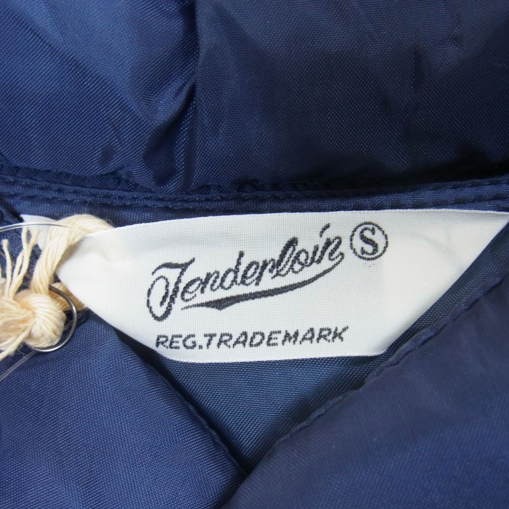 TENDERLOIN テンダーロイン 16AW T-NRA RACING VEST レーシング ベスト 中綿 ネイビー系 S【中古】