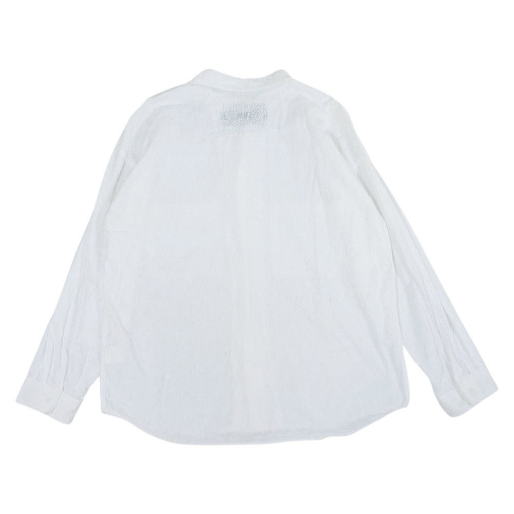 TENDERLOIN テンダーロイン T-STAND SHT CHAMBRAY L/S スタンダード シャンブレーシャツ ホワイト系 S【中古】