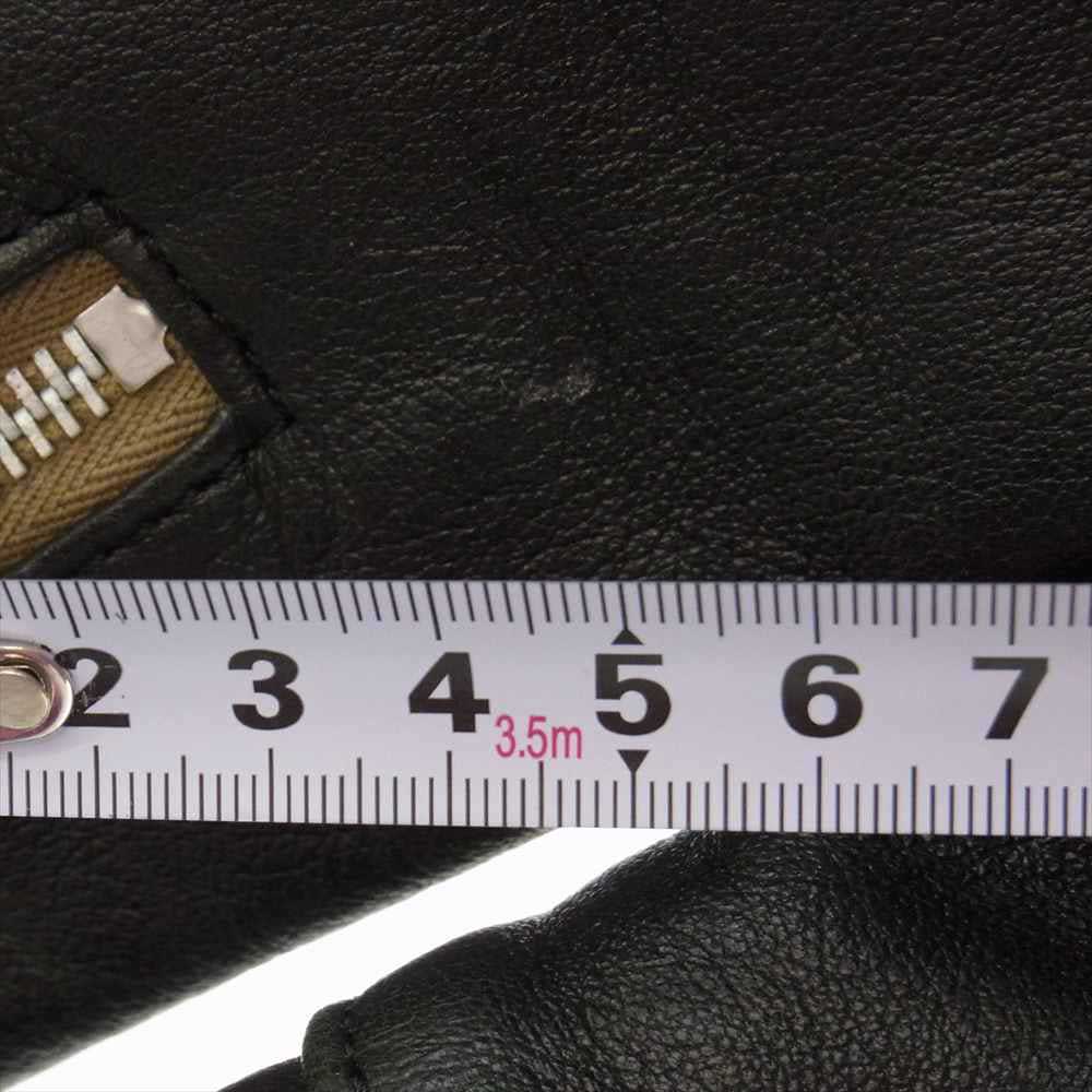 ADDICT CLOTHES アディクトクローズ シープ レザー ジャケット ブラック系 36【中古】