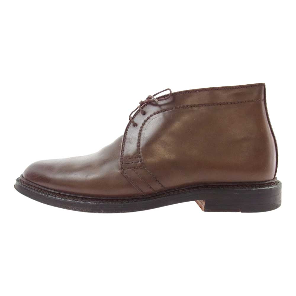 ALDEN オールデン 1375 ラベロ コードバン レースアップ チャッカブーツ ブラウン系【中古】