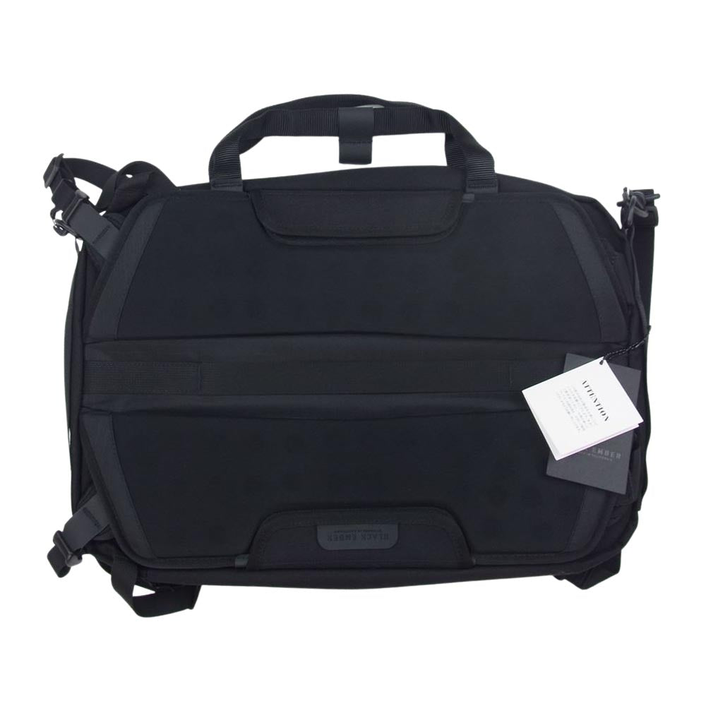 ブラックエンバー 7220022 FORGE 3WAY フォージ バックパック リュック ショルダー ブリーフケース ブラック系【新古品】【未使用】【中古】