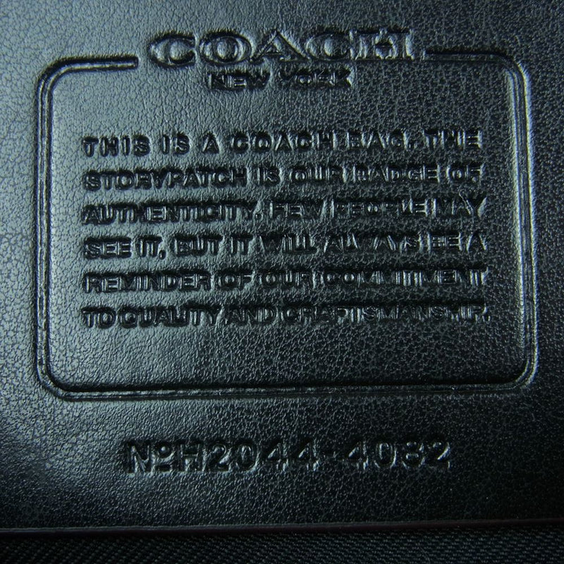 COACH コーチ H2044 4082 メトロポリタン ソフト クロスボディ ショルダー バッグ インド製 ブラック系【中古】