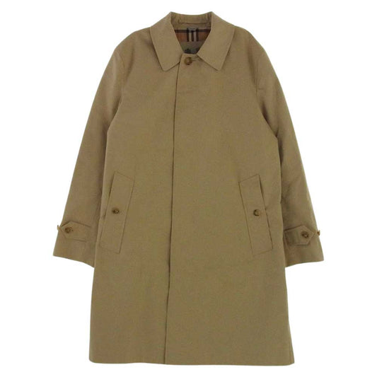 BURBERRY LONDON バーバリー ロンドン 8019047 国内正規品 ENGLAND THE PIMLICO イタリア製 ピムリコ ヘリテージ カーコート ステンカラーコート ベージュ系 44【美品】【中古】