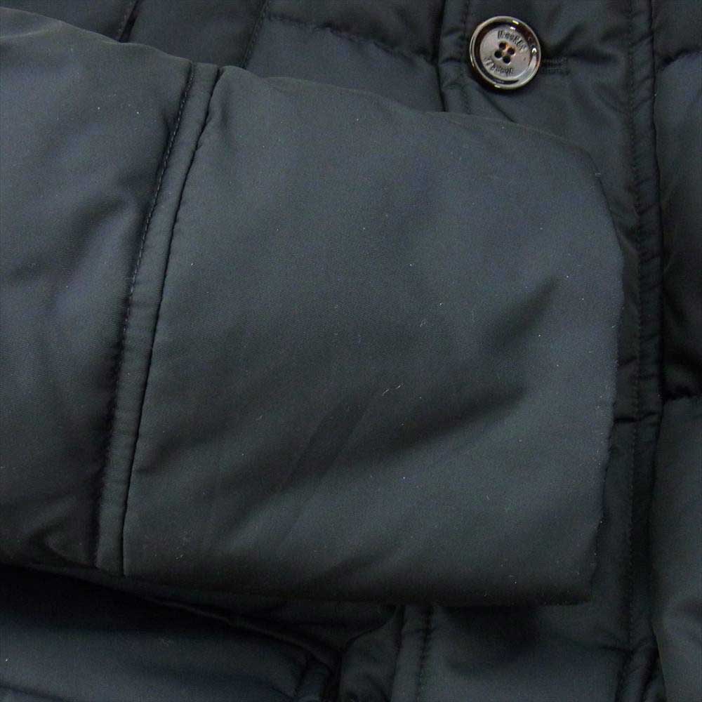 ムーレー 国内正規品 VERONA BARBIERI WK1 バルビエリ デタッチャブル ファーフード ダウンジャケット ブラック系 42【美品】【中古】