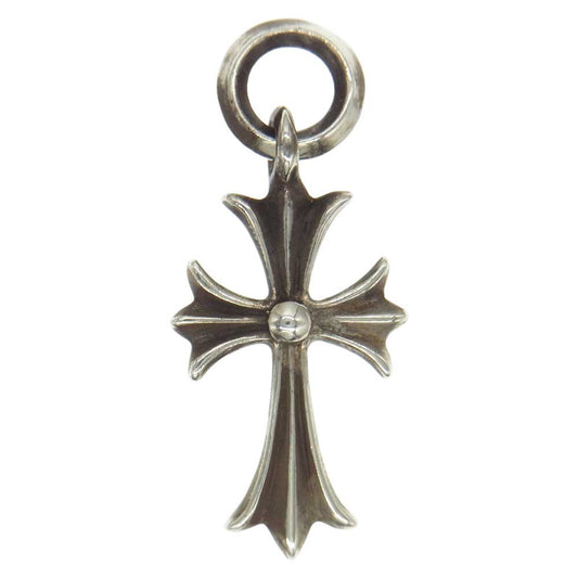 CHROME HEARTS クロムハーツ（原本無） TINY CH CROSS タイニー CHクロス ペンダントトップ シルバー系【中古】