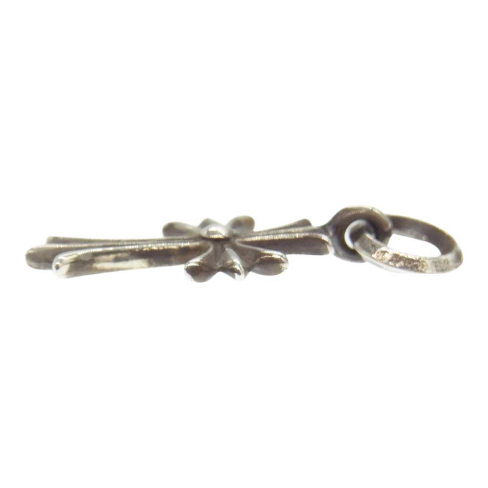 CHROME HEARTS クロムハーツ（原本無） TINY CH CROSS タイニー CHクロス ペンダントトップ シルバー系【中古】