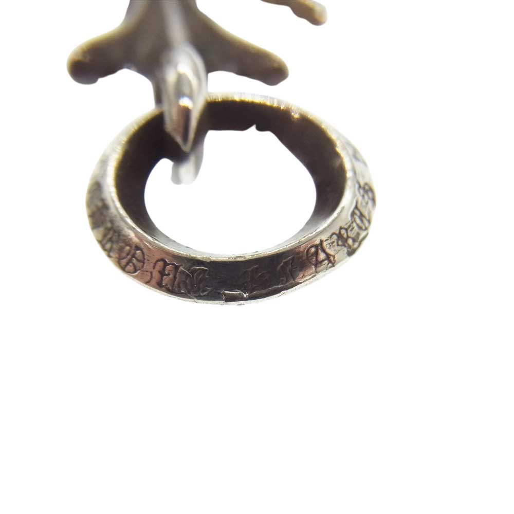 CHROME HEARTS クロムハーツ（原本無） TINY CH CROSS タイニー CHクロス ペンダントトップ シルバー系【中古】