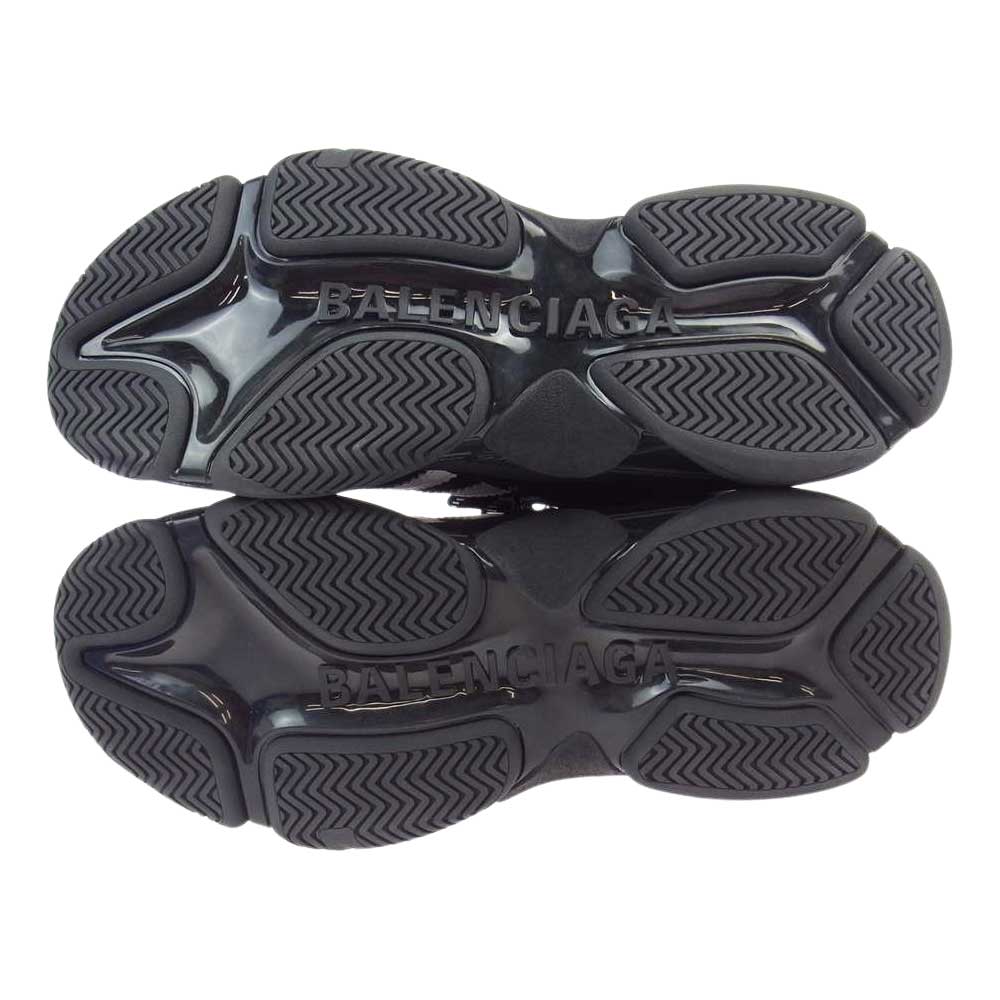 BALENCIAGA バレンシアガ adidas TRIPLE S アディダス トリプルエス スニーカー ブラック系 ホワイト系 サイズ44/29.0cm【新古品】【未使用】【中古】