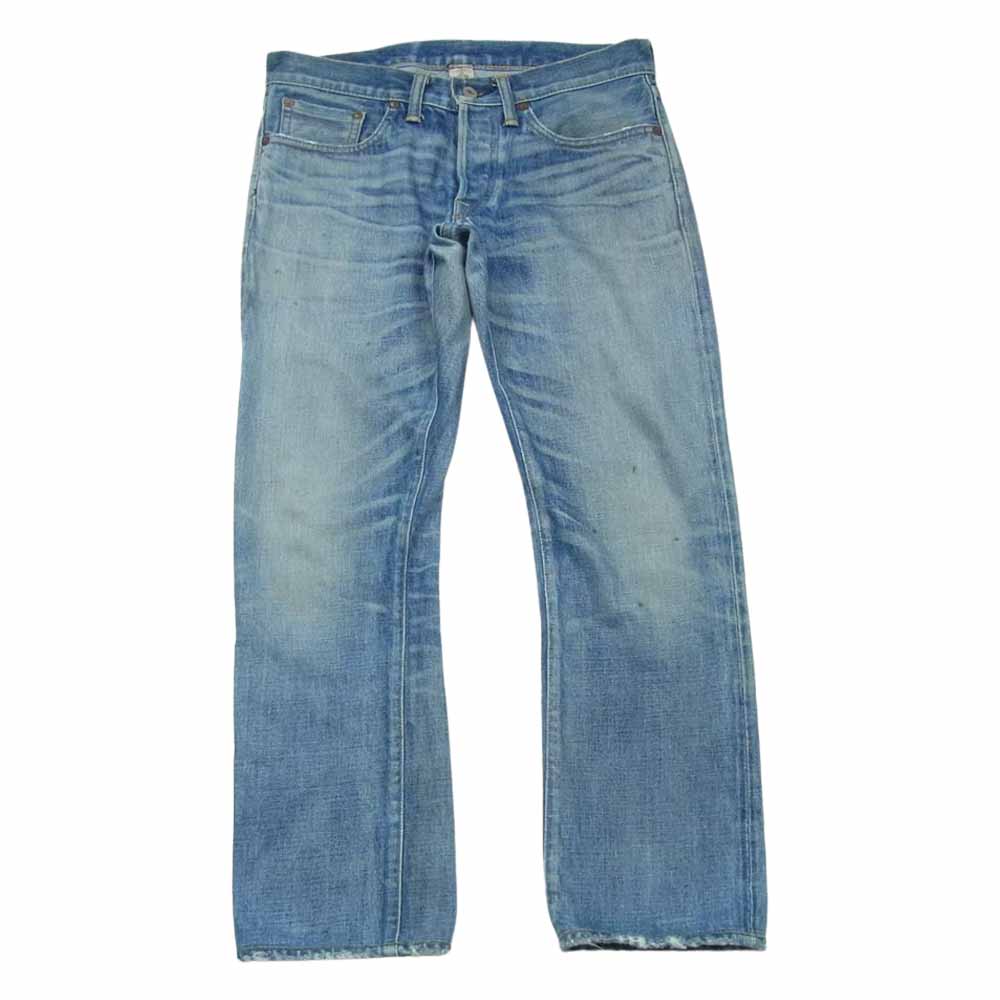 RRL ダブルアールエル USA製 Slim Fit Selvedge Denim スリムフィット デニム パンツ インディゴブルー系 28【中古】