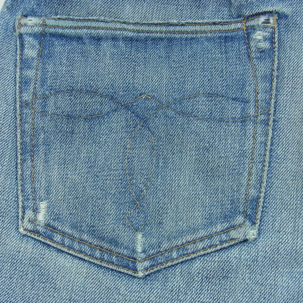 RRL ダブルアールエル USA製 Slim Fit Selvedge Denim スリムフィット デニム パンツ インディゴブルー系 28【中古】
