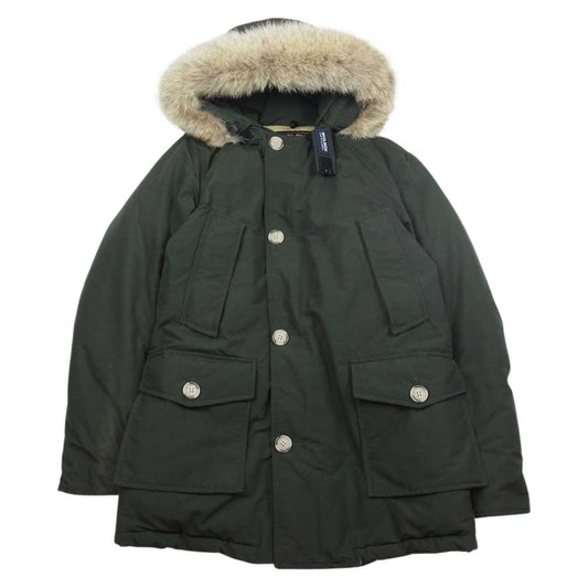 WOOLRICH ウールリッチ ARCTIC PARKA アークティック パーカー ダウン ジャケット カーキ系 XXS【中古】