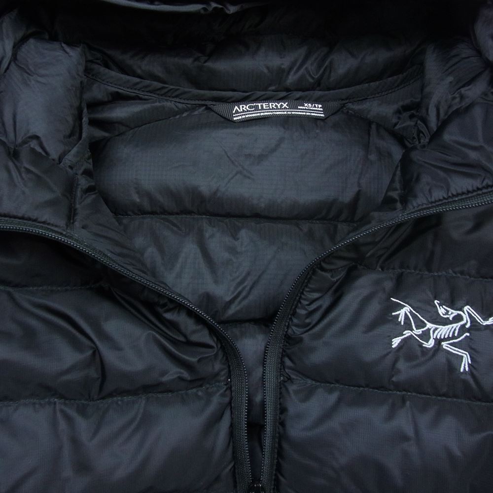 ARC'TERYX アークテリクス Cerium LT Hoody セリウムLT フーディ ダウン ジャケット ブラック系 XS【美品】【中古】