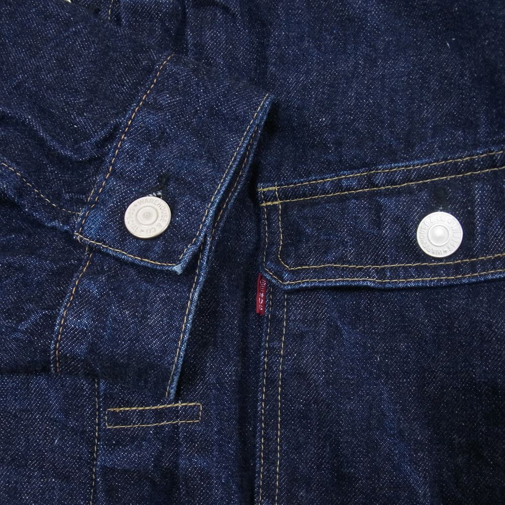 WAREHOUSE ウエアハウス 2002XX 2ndタイプ デニム ジャケット Gジャン インディゴブルー系 48【中古】