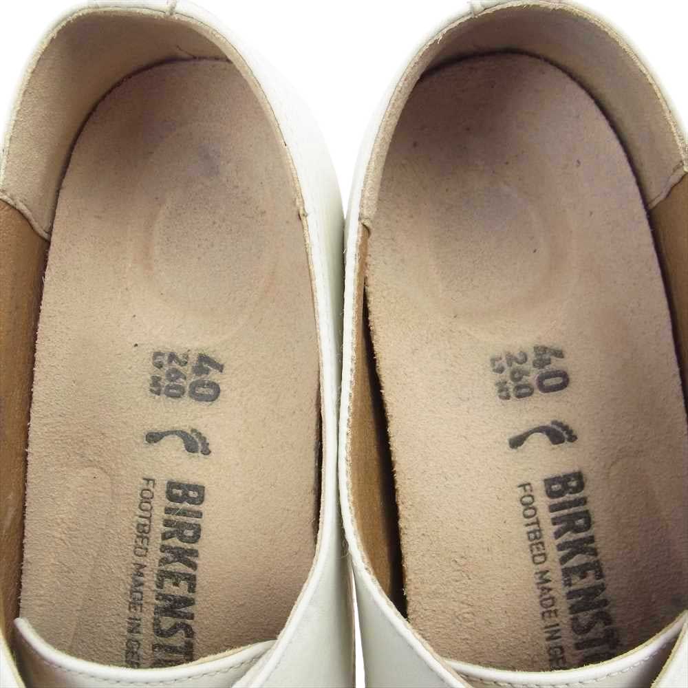 BIRKENSTOCK ビルケンシュトック SAUNDERS ソーンダース  オフホワイト系 26cm【中古】