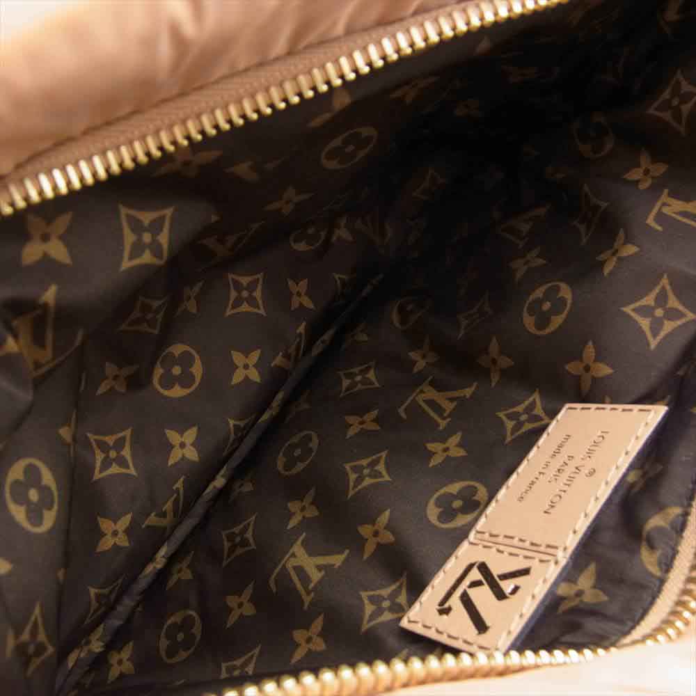 LOUIS VUITTON ルイ・ヴィトン 21AW M58977 LVピロー・カプセルコレクション マキシ ミュルティ ポシェット アクセソワール ライトブラウン系 カーキ系【美品】【中古】