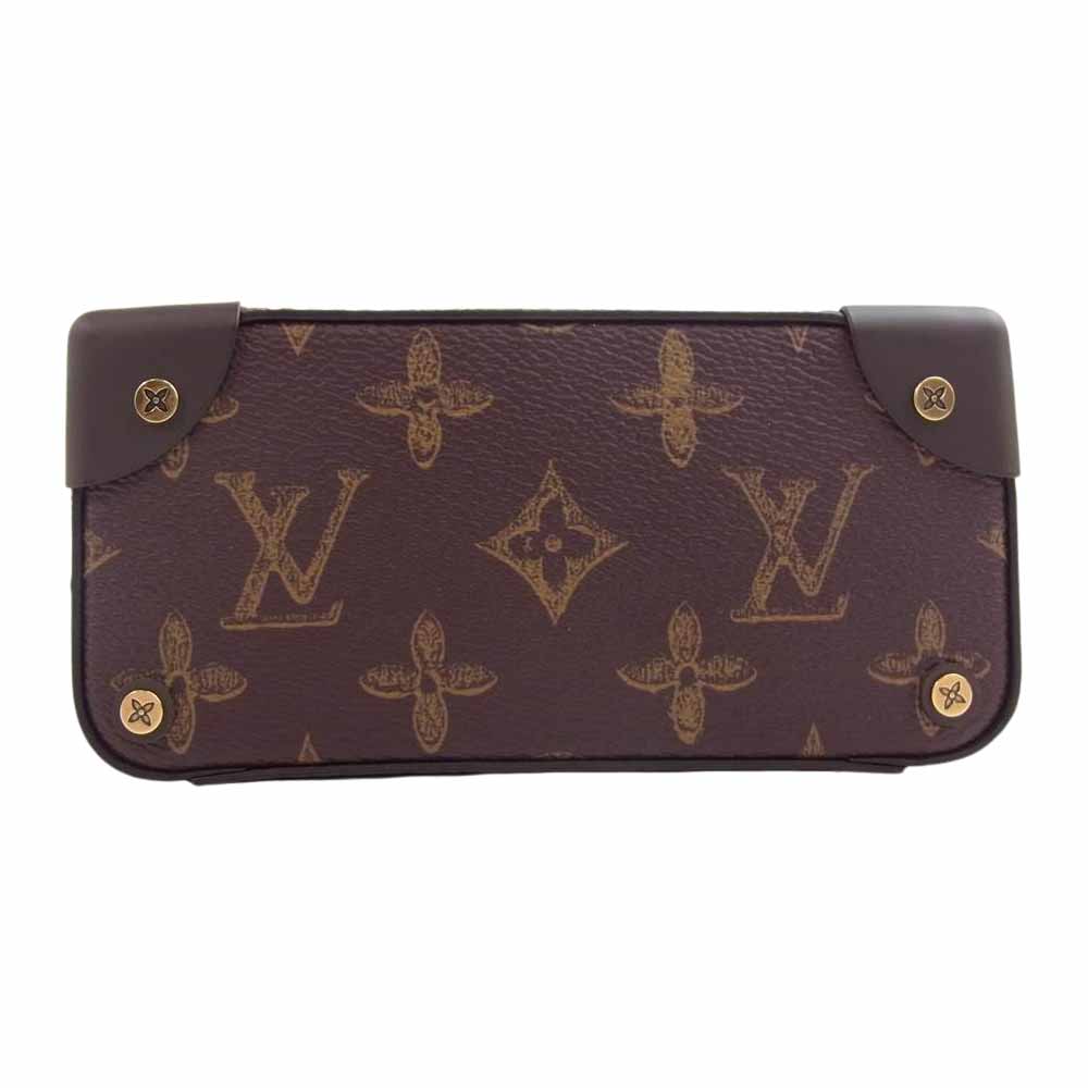 LOUIS VUITTON ルイ・ヴィトン 22SS M59664 ヴェルティカル ボックス トランク 2way ショルダー ハンド バッグ ブラウン系【美品】【中古】