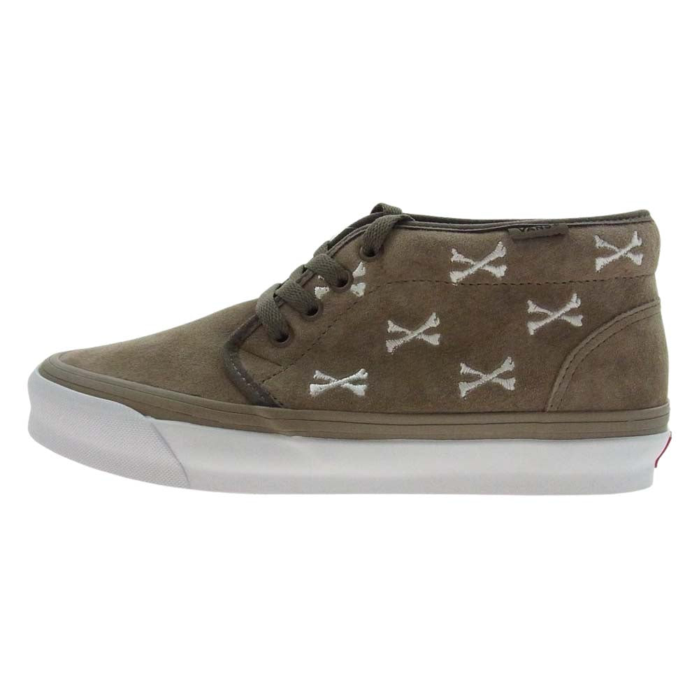 VANS バンズ VN0A4U3GBMD WTAPS ダブルタップス OG CHUKKA LX チャッカ スニーカー 25.5cm グレー系 ベージュ系 25.5cm【新古品】【未使用】【中古】