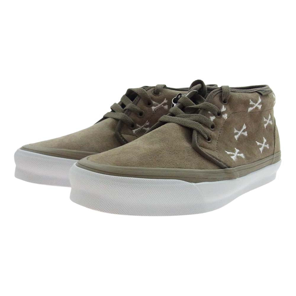 VANS バンズ VN0A4U3GBMD WTAPS ダブルタップス OG CHUKKA LX チャッカ スニーカー 25.5cm グレー系 ベージュ系 25.5cm【新古品】【未使用】【中古】