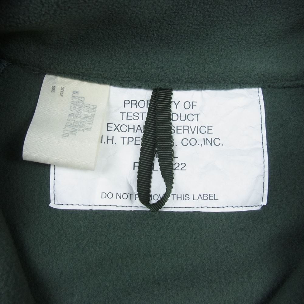 N.HOOLYWOOD エヌハリウッド 9222-BL02-002-pieces COLD WEATHER FLEECE JACKET コールド ウェザー フリース ジャケット  グリーン系 36【極上美品】【中古】