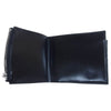 MAISON MARGIELA メゾンマルジェラ S35UI0436 グレインレザー 二つ折り 財布 ブラック系【美品】【中古】