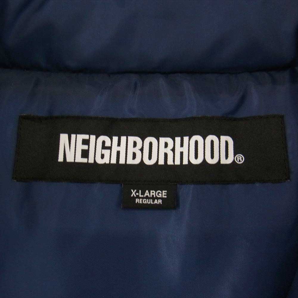 NEIGHBORHOOD ネイバーフッド 22AW 222TSNH-JKM07 TRACKER JK . NY トラッカー ジャケット 中綿ジャケット ネイビー系 XL【美品】【中古】