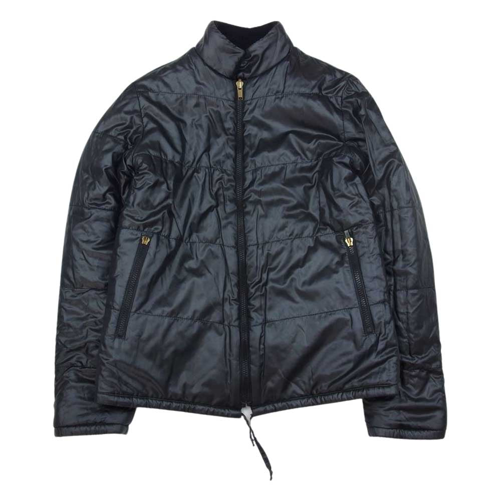 FENDI フェンディ ウール ナイロン リバーシブル ダウン ジャケット  ブラック系 40【中古】