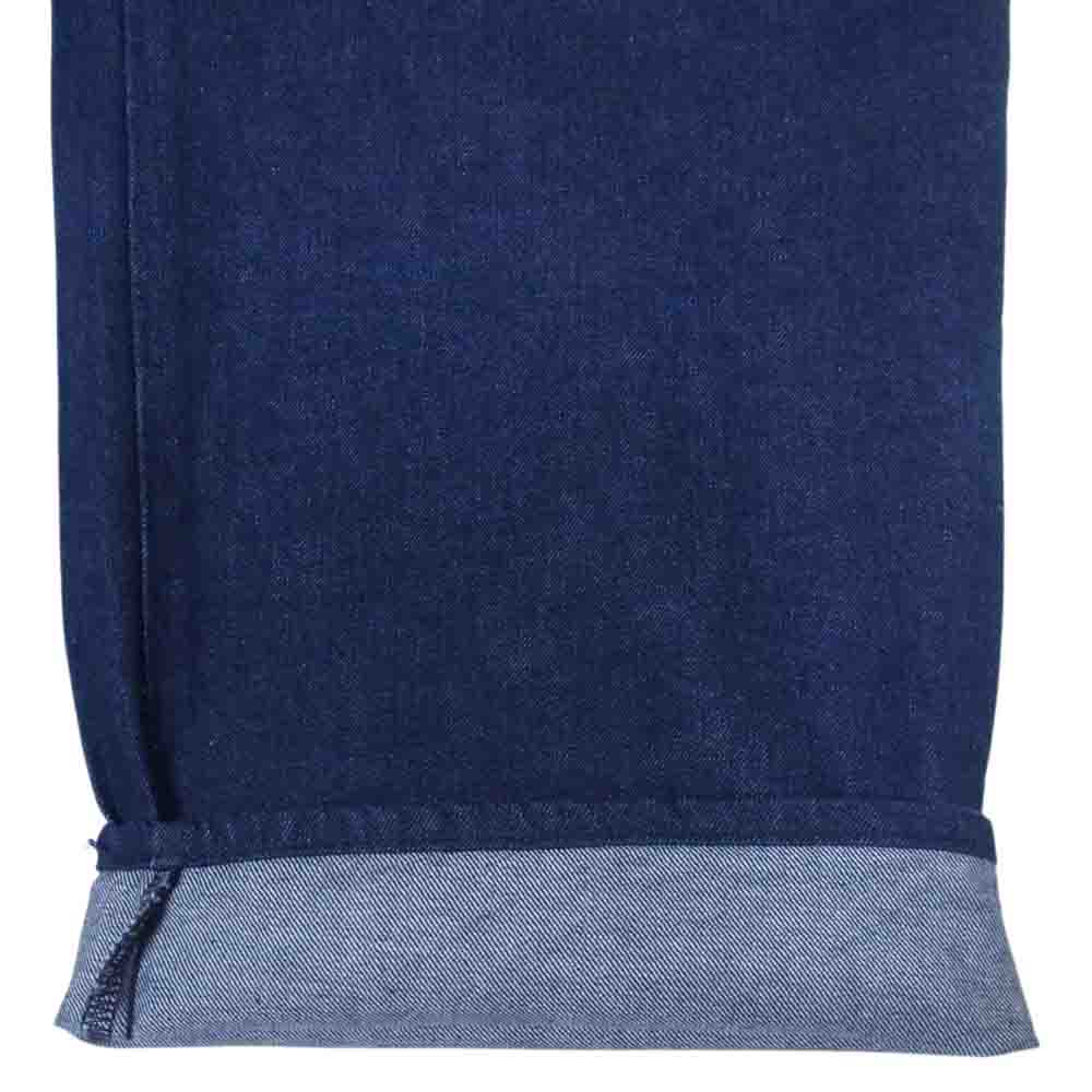 イーティーエスマテリオ 21-030-300-2611-4-0 DENIM WIDE TROUSER デニム ワイド トラウザー パンツ インディゴブルー系 3【美品】【中古】