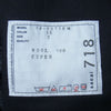 Sacai サカイ 14-00718M 1タック 裾ダブル ウール テーパード スラックスパンツ チャコール系 2【美品】【中古】