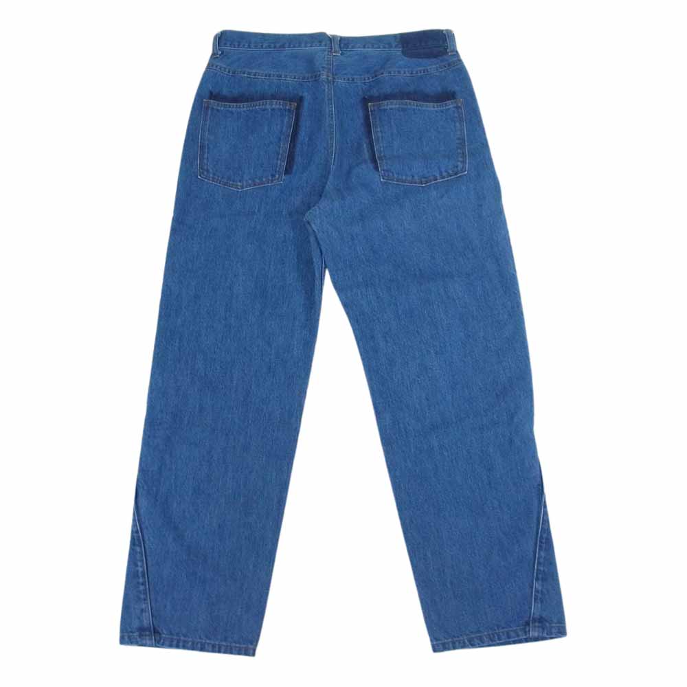 シュタイン 22SS ST.360 RECONSTRUCTION DENIM JEANS リコンストラクション デニムパンツ ジーンズ インディゴブルー系 M【美品】【中古】