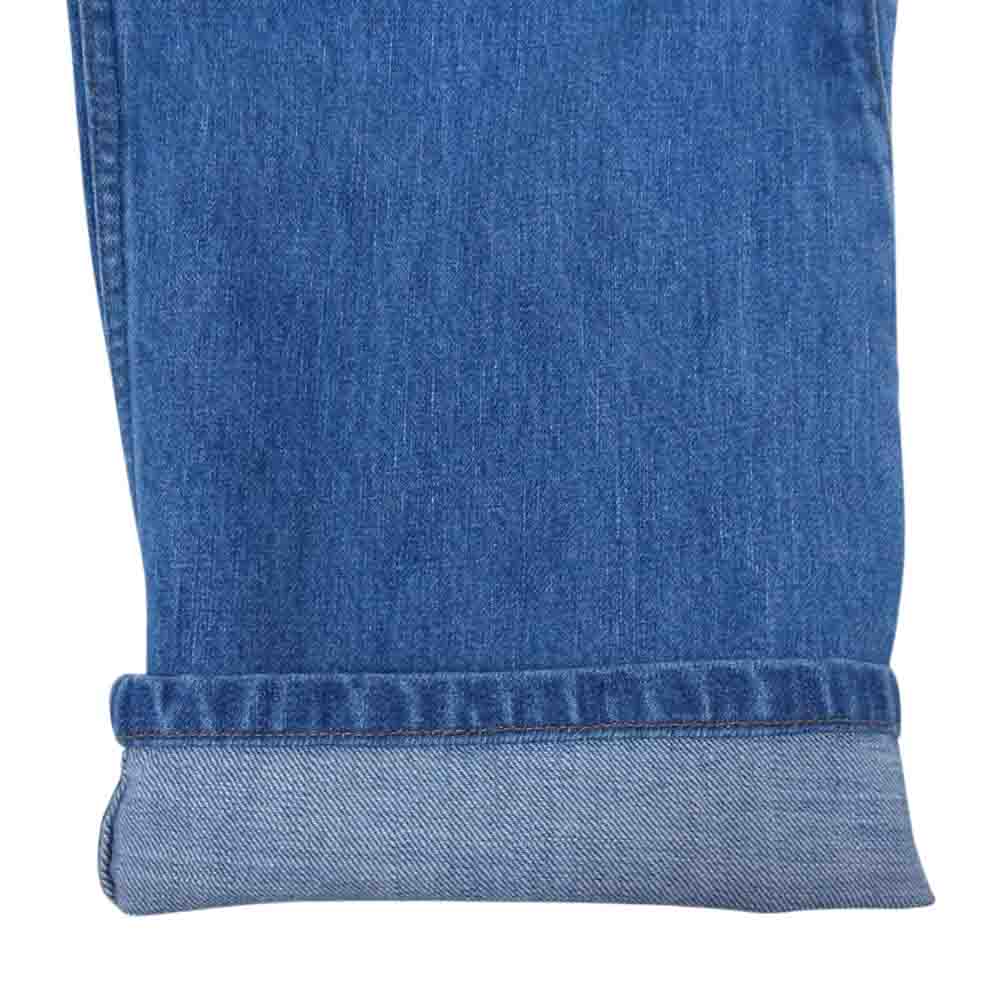 シュタイン 22SS ST.360 RECONSTRUCTION DENIM JEANS リコンストラクション デニムパンツ ジーンズ インディゴブルー系 M【美品】【中古】