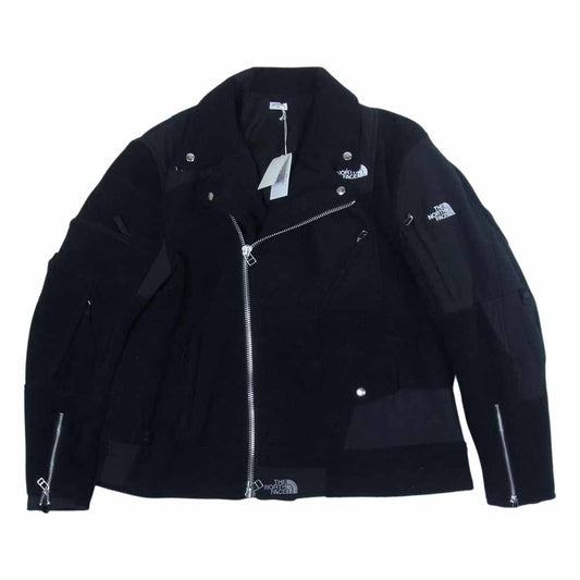オールドパーク OP-397 OP-397 OVERSIZED RIDERS JACKET OUTDOOR リメイク 再構築 オーバーサイズ ライダースジャケット アウトドア ブラック系 L【中古】