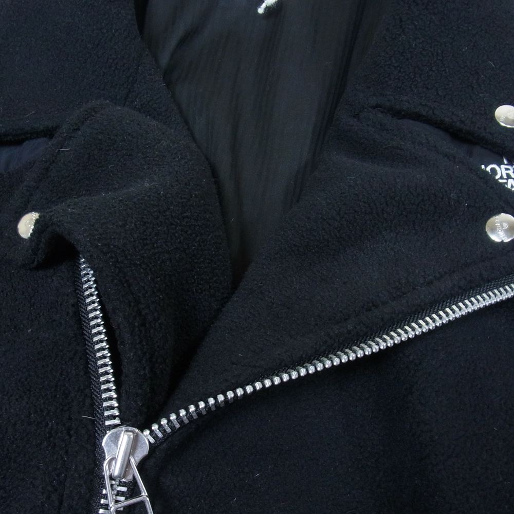 オールドパーク OP-397 OP-397 OVERSIZED RIDERS JACKET OUTDOOR リメイク 再構築 オーバーサイズ ライダースジャケット アウトドア ブラック系 L【中古】