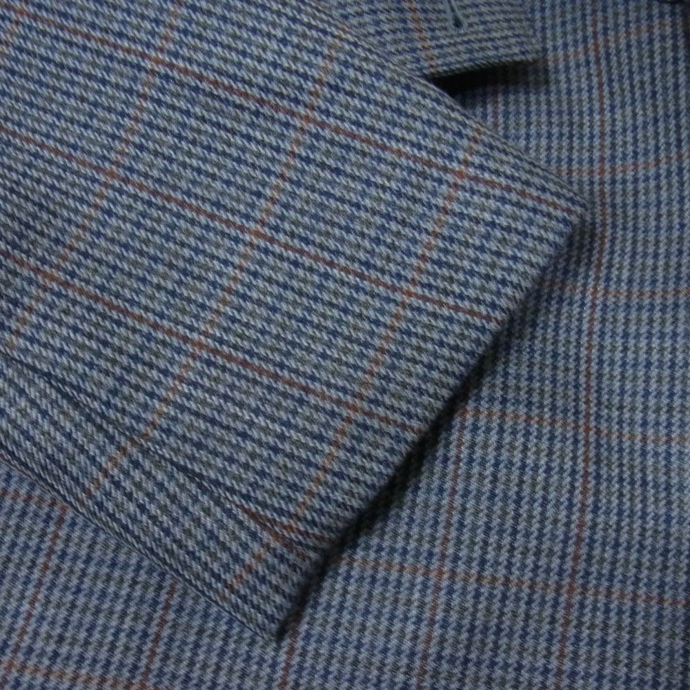 AURALEE オーラリー 18AW A8AC01BN DOUBLE FACE CHECK LONG COAT ダブルフェイス チェック ロング コート グレー系 4【極上美品】【中古】