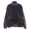 Sacai サカイ 20AW 20-02328M Dr Woo ドクターウー Bandana print Blouson 袖レザー切替 バンダナ タトゥー プリント ウール ブルゾン スタジャン ブラック系 2【中古】