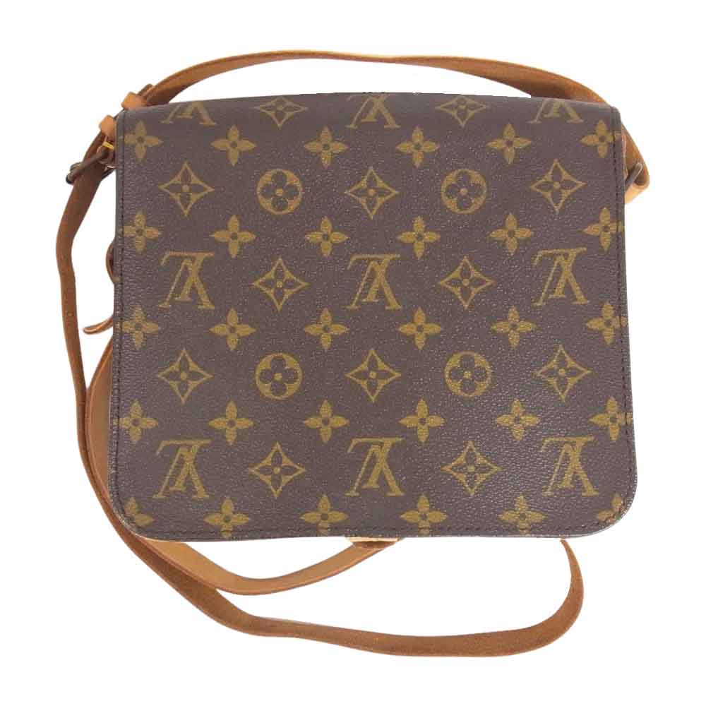 LOUIS VUITTON ルイ・ヴィトン M51253 モノグラム カルトシエール 22 ショルダー バック ブラウン系【中古】